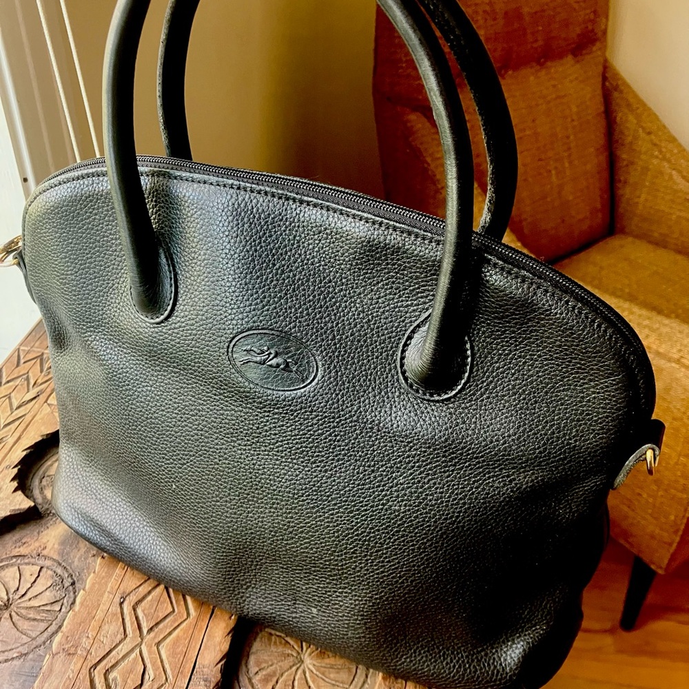 Longchamp Le Pliage Leather Handbag
